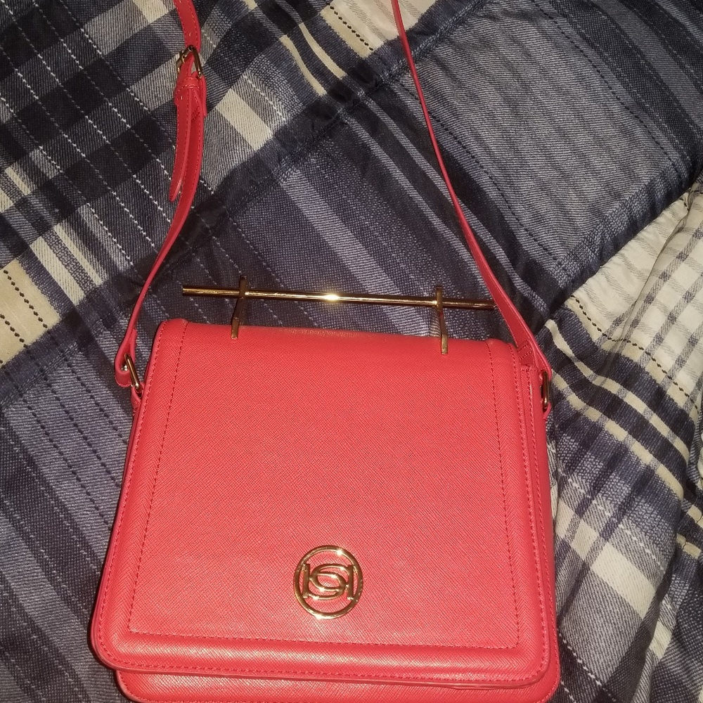 bebe Hibiscus Red
 purse